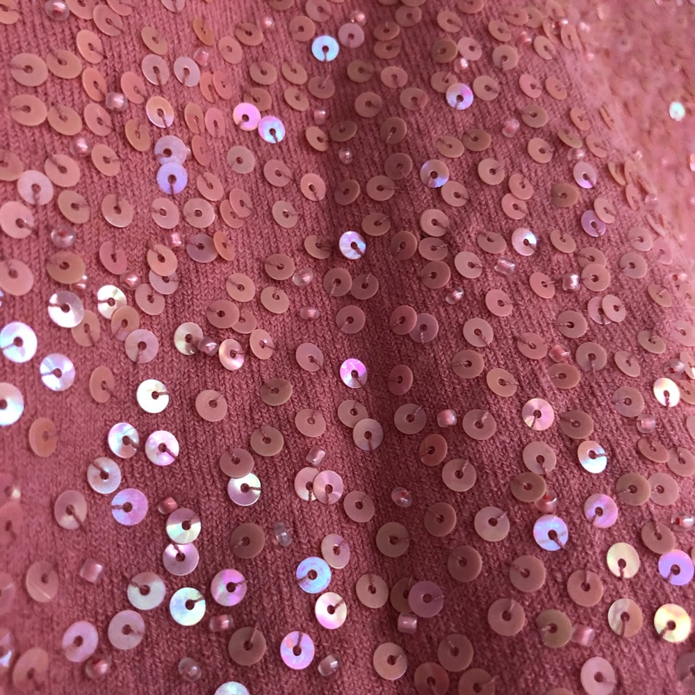 Sparkly blouse with matching sweater